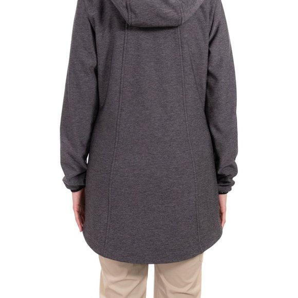 MID LENGTH SOFTSHELL HOODED JACKET - Picture 7 of 7